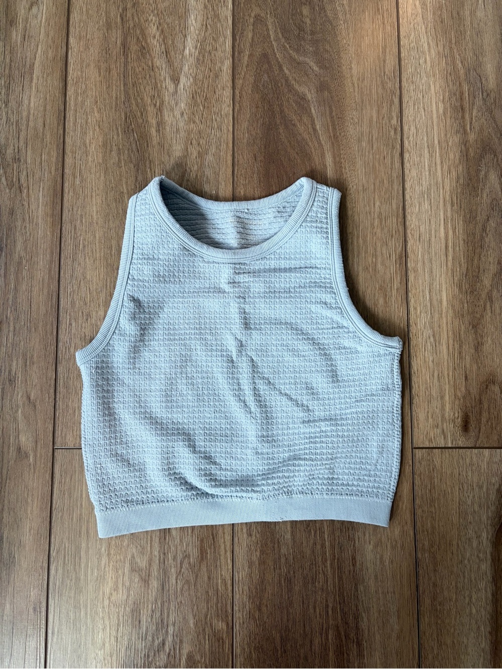 Niki biki high neck seamless cropped tank